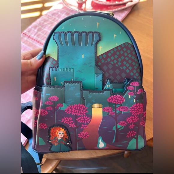 Pixar Loungefly *Brave* ft. Merida - NWT - glow in the dark - Picture 1 of 4
